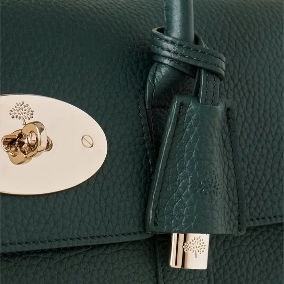 New Mulberry 'Bayswater' in Mulberry Green Leather Tote  - MSRP $1650 - Picture 8 of 10